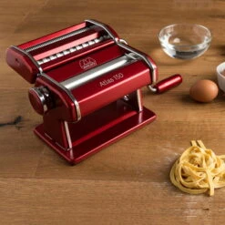 Marcato Atlas 150 Pasta Maker, Red 7 Marcato Atlas 150 Pasta Maker, Red -Kitchen Utensils Sale marcato atlas 150 pasta maker red lifestyle borough kitchen 1296x