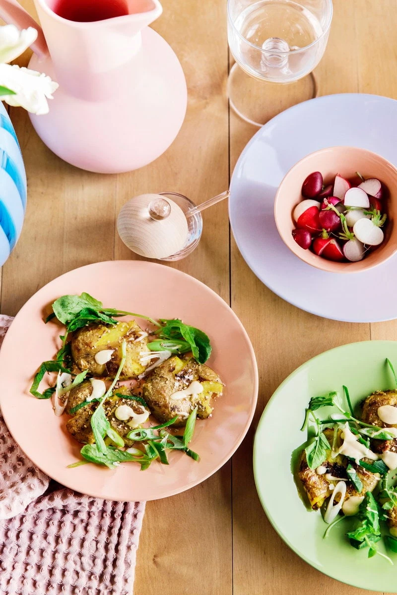 The Organic Company Big Waffle Kitchen And Wash Cloth, Pale Rose 4 The Organic Company Big Waffle Kitchen And Wash Cloth, Pale Rose - Image 2