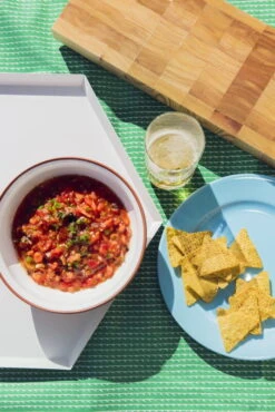 Ferm LIVING Chess Cutting Board, Rectangle, Small 8 Ferm LIVING Chess Cutting Board, Rectangle, Small -Kitchen Utensils Sale taco Ruoka4