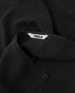 Tekla Linen Glass Towel, Black -Kitchen Utensils Sale teatowel 0005 GT black 114